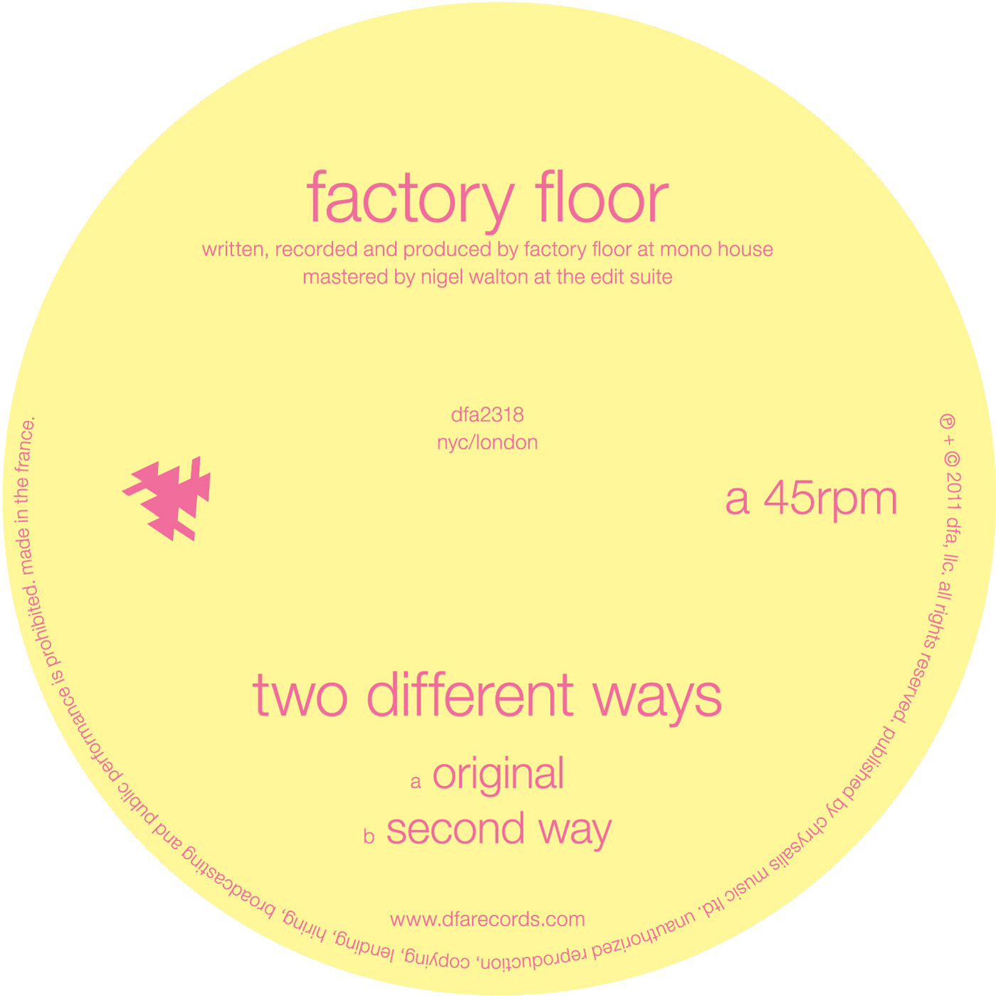 Factory Floor - Two Different Ways