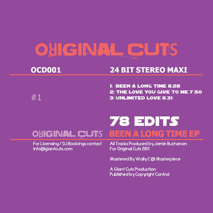 78 Edits - Been A Long Time EP