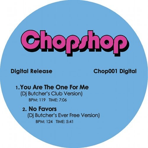Dj Butcher - Chopshop Music Digital Release 01