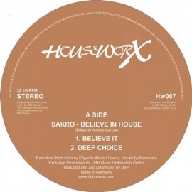 Sakro - Believe In House EP