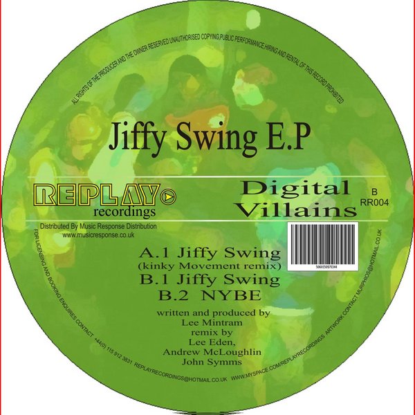 Digital Villains - Jiffy Swing EP
