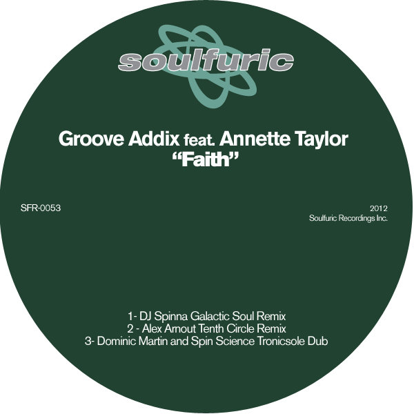Groove Addix feat. Annette Taylor - Faith (DJ Spinna, Alex Arnout, Dominic Martin & Spin Science Remixes)
