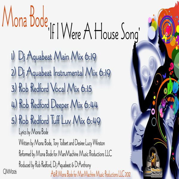 Mona Bode - If I were a House Song (Mixes by Dj Aquabeat & Rob Redford)