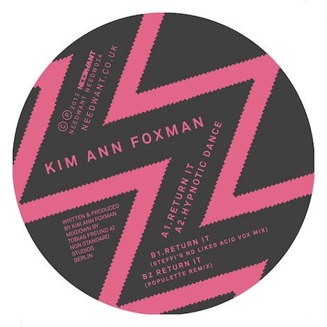 Kim Ann Foxman-Return It - Hypnotic Dance (Steffi Remixes)