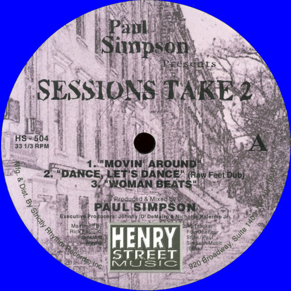 Paul Simpson - Paul Simpson Presents Sessions Take 2