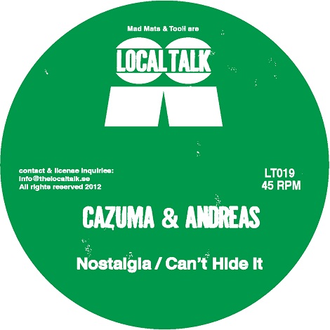 Andreas Cazuma - Nostalgia / Cant Hide It