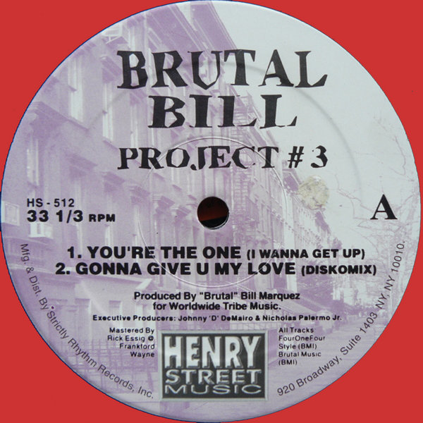 Brual Bill - The Brutal Bill Project #3 HS-512-R