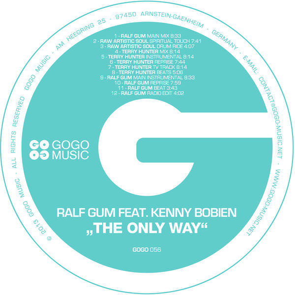 Ralf GUM feat. Kenny Bobien - The Only Way