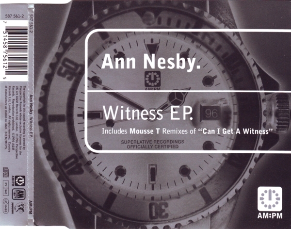 Ann Nesby - Witness Ep