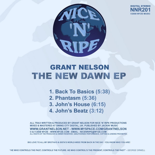 Grant Nelson - The New Dawn EP