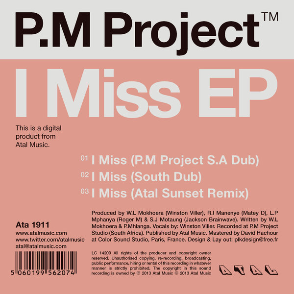 P.M. Project - I Miss EP