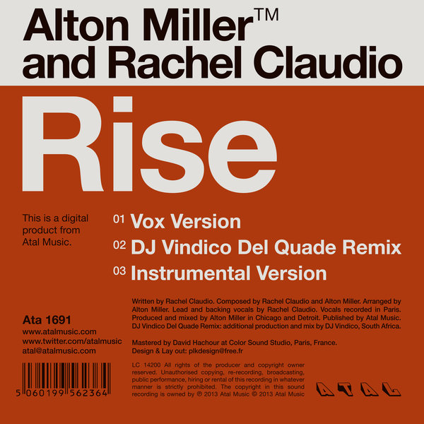 Alton Miller & Rachel Claudio - Rise