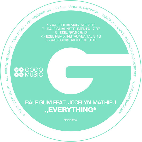 Ralf GUM Ft Jocelyn Mathieu - Everything