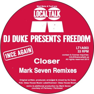 00-DJ Duke Presents Freedom-Closer (Mark Seven Remixes) LT1A003-2013--Feelmusic.cc