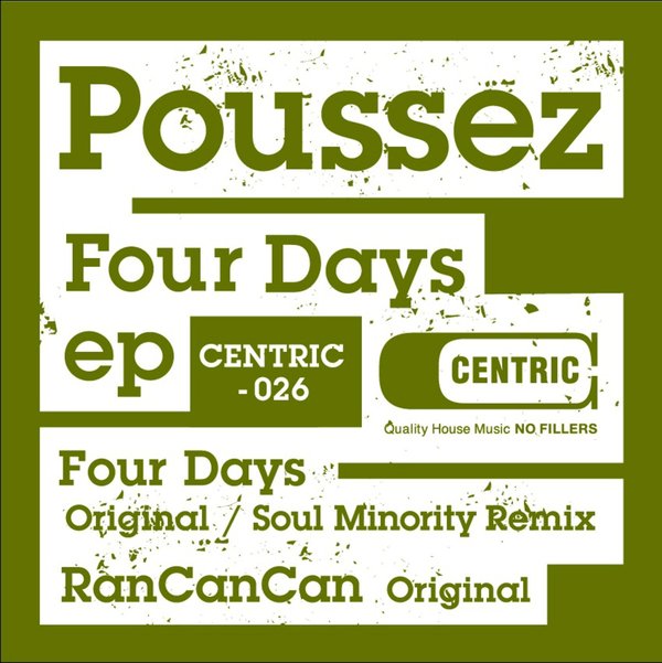 Poussez - 4 Days EP