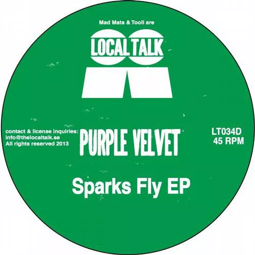 Purple Velvet - Sparks Fly