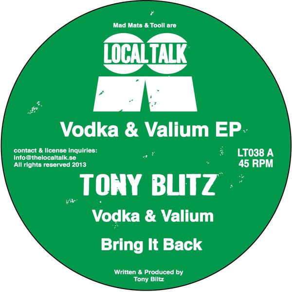 Tony Blitz - Vodka & Valium