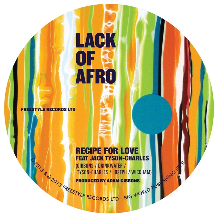 Lack of Afro, Jack Tyson-Charles - Recipe for Love