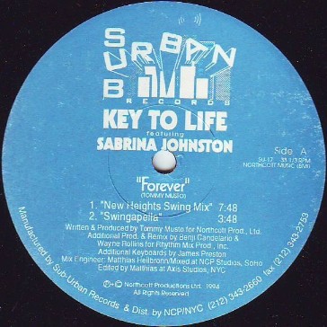Key To Life feat. Sabrina Johnston - Forever