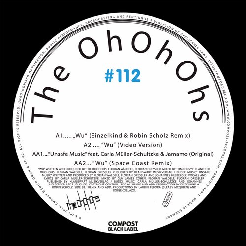 The Ohohohs - Black Label 112