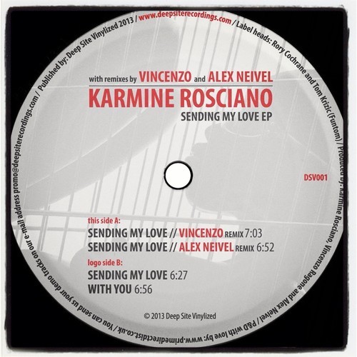 Karmine Rosciano - Sending My Love EP (Incl. Vincenzo Remix)