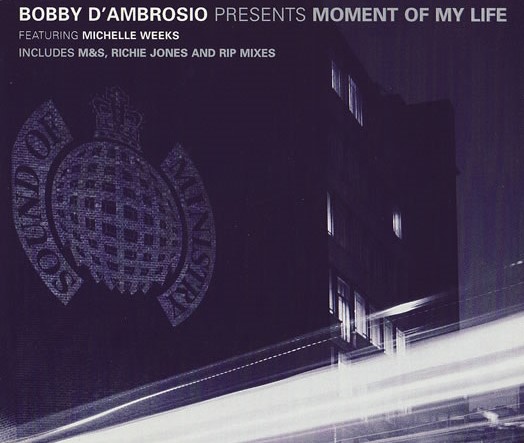 Bobby D'ambrosio feat. Michelle Weeks - Moment Of My Life
