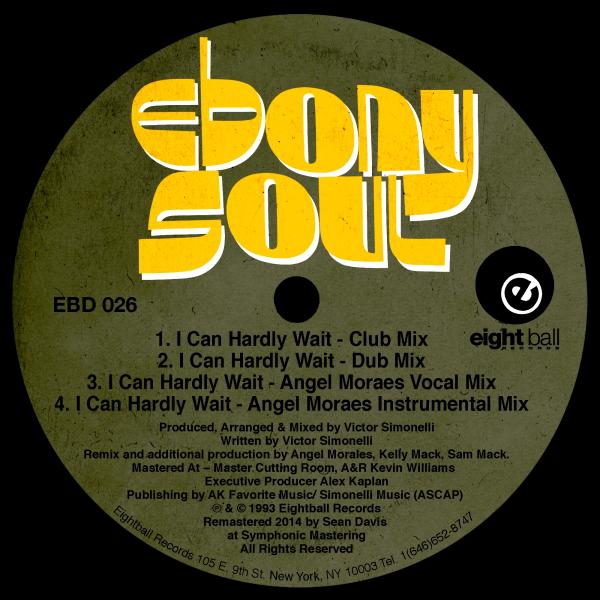 Ebony Soul aka Victor Simonelli - I Can Hardly Wait