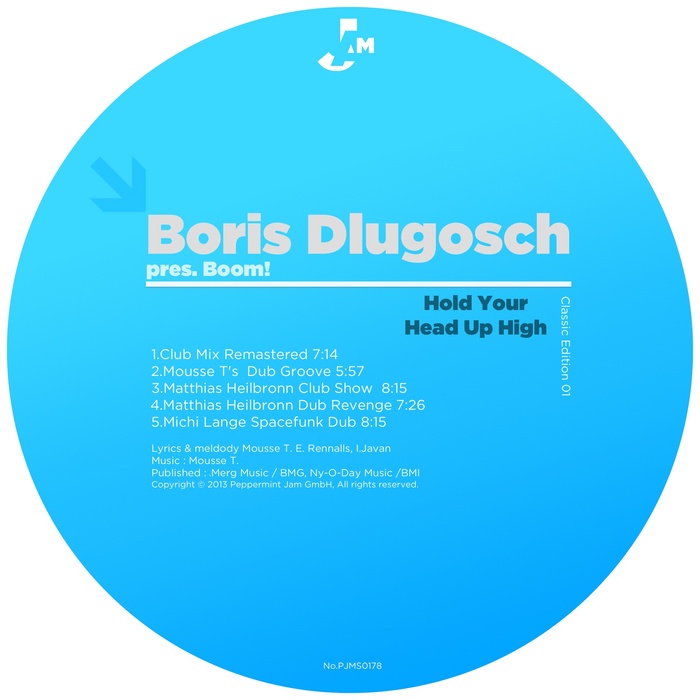 Boris Dlugosch Booom! - Hold Your Head Up High (Classic Edition 01)