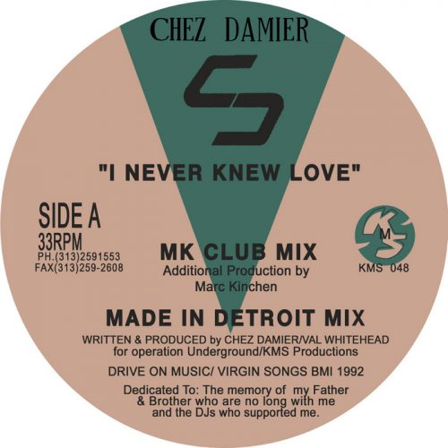 00-Chez Damier-I Never Knew Love-2015-