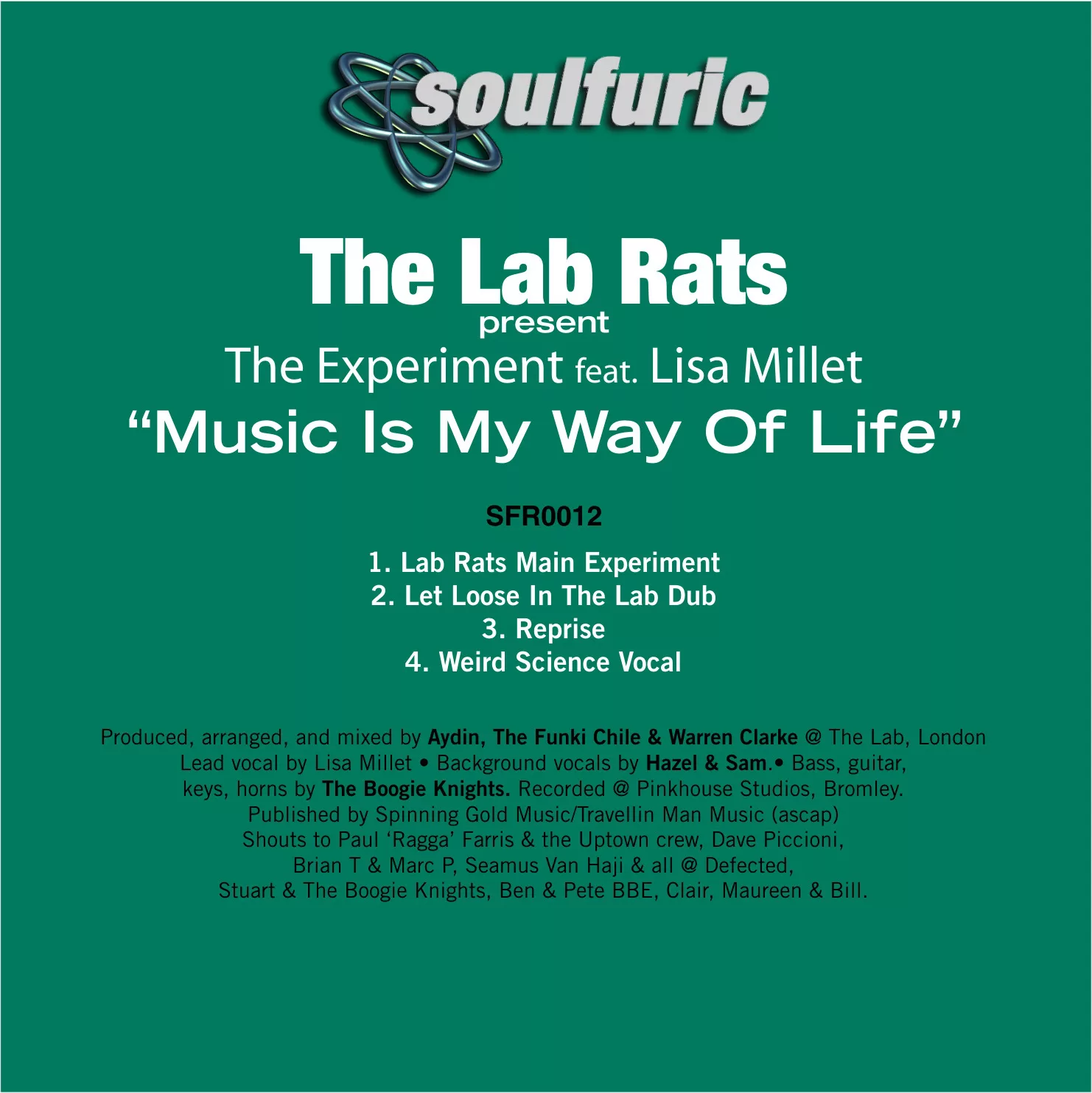 Lab Rats Present The Experiment - Music Is My Way Of Life