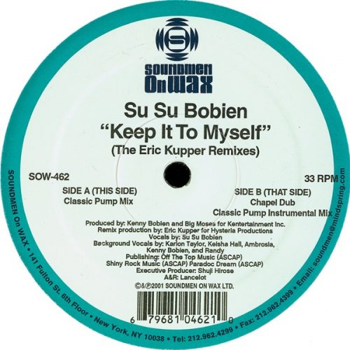 00-Su'su Bobien-Keep It To Myself (The Eric Kupper Remixes)-2012-