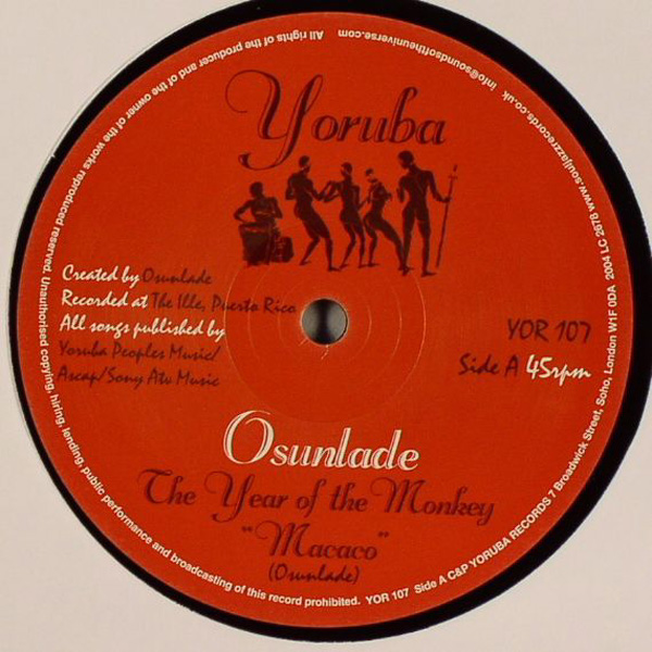Osunlade - The Year Of The Monkey