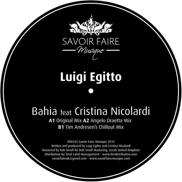 Luigi Egitto Ft Cristina Nicolardi - Bahia