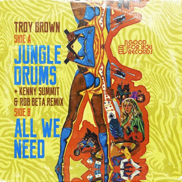 Troy Brown - Jungle Drums