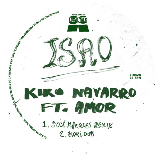 Kiko Navarro feat Amot - Isao EP