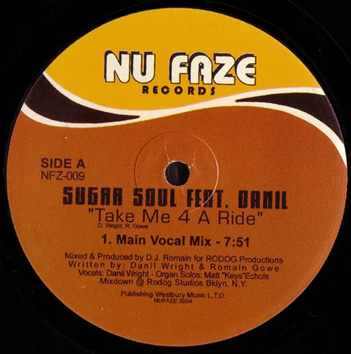 Sugar Soul Ft Danil - Take Me 4 A Ride