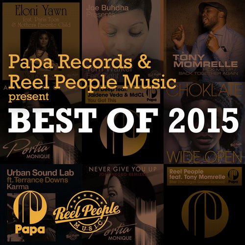 00 VA - Papa Records & Reel People Music Present BEST OF 2015 Cover