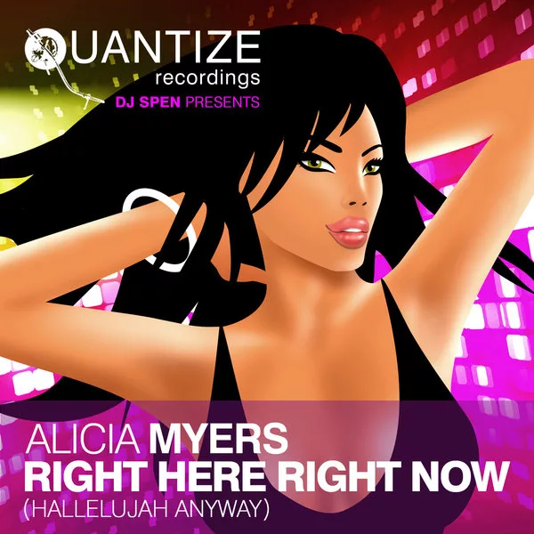 Alicia Myers, DJ Spen, John Morales - Right Here Right Now (Hallelujah Anyway) (QTZ093)