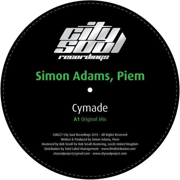 Simon Adams, Piem - Cymade CSR027