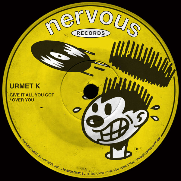Urmet K - Give It All You Got - Over You NER23781