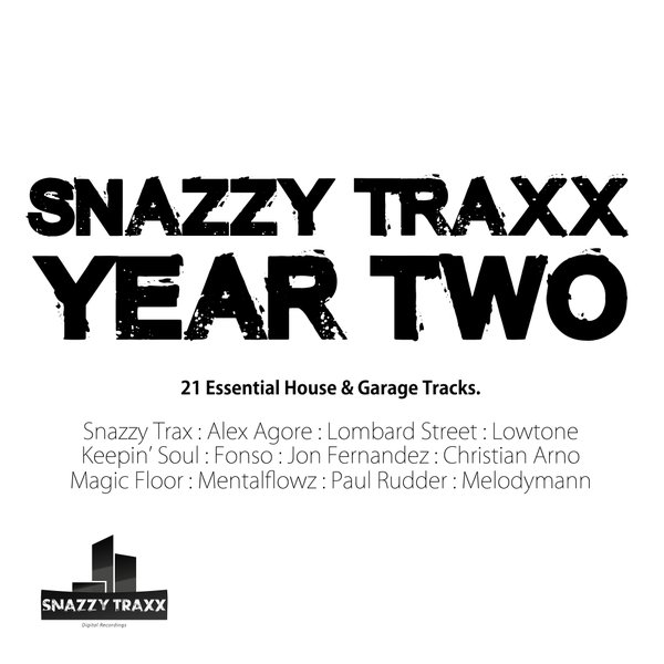 00 VA - Snazzy Traxx (Year Two) Cover