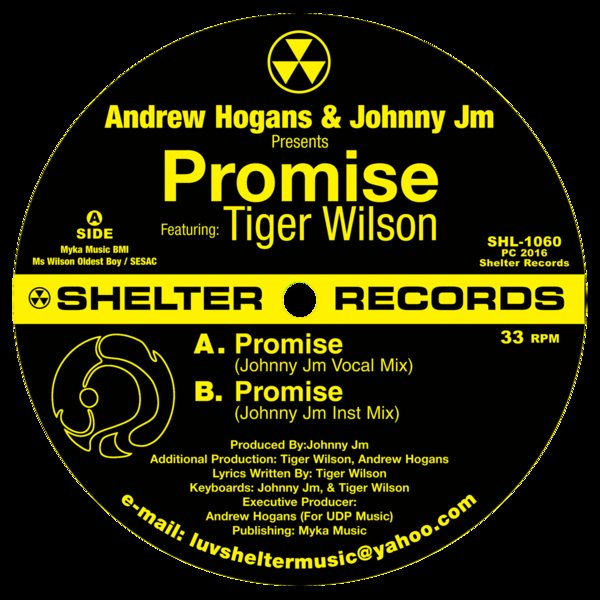 00 Andrew Hogan, JOHNNY JM, Tiger Wilson - Promise Cover