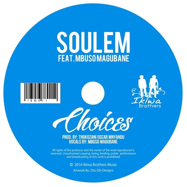 00 Soulem feat. Mbuso Magubane - Choices Cover