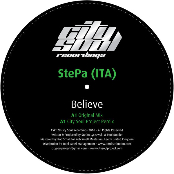 StePa (ITA) - Believe CSR028