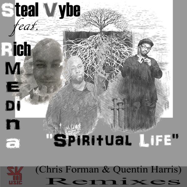 00 Steal Vybe feat. Rich Medina - Spiritual Life Cover