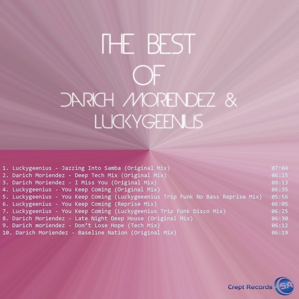 Darich Moriendez & Luckygeenius - The Best Of Darich Moriendez & Luckygeenius / CRS33