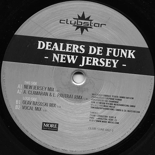 Dealers De Funk - New Jersey / CS002