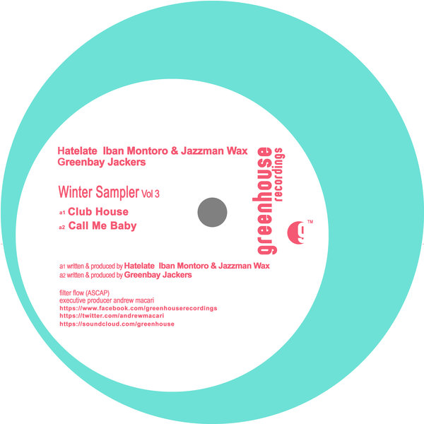 Hatelate, Iban Montoro & Jazzman Wax, Greenbay Jackers - Winter Sampler Vol 3 / GHR-191