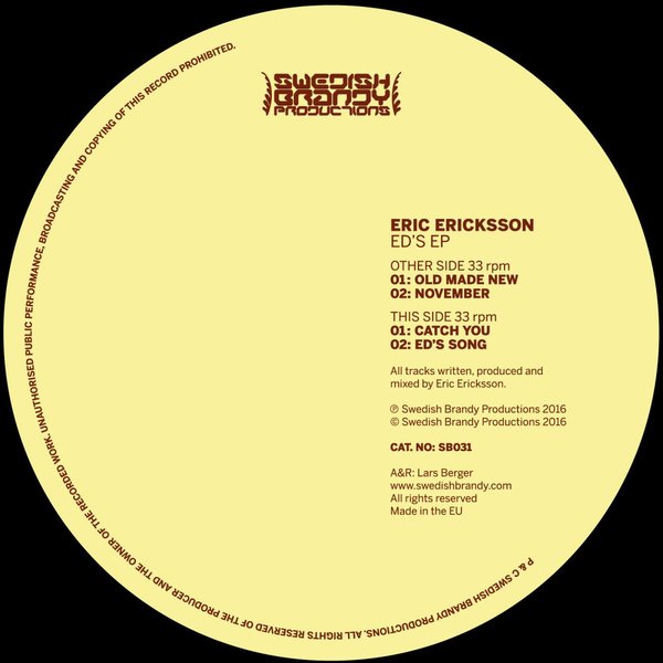 Eric Ericksson - Ed's EP / sb031