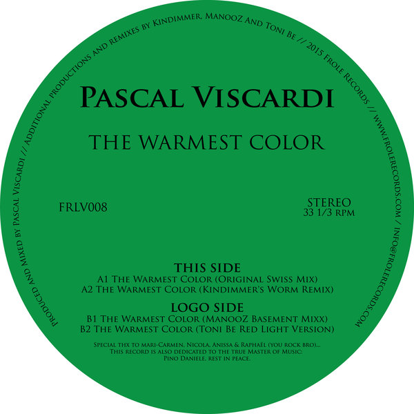 Pascal Viscardi - The Warmest Color / FRLV008